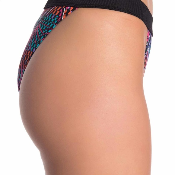 Tart Riley Bikini Bottoms in Chevron - Picture 3 of 3